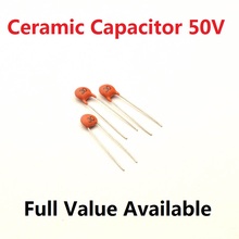 100PCS Ceramic capacitor  50V 221/271/301/331/391/471/501/561/681 220P/270P/300P/330P/390P/470P/500P/560P/680PF/PF Capacitance 2024 - buy cheap