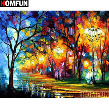 HOMFUN Full Square/Round Drill 5D DIY Diamond Painting "Oil painting landscape" Embroidery Cross Stitch 5D Home Decor  A18045 2024 - buy cheap