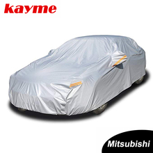 Алюминиевый водонепроницаемый чехол Kayme для автомобиля, супер защита от солнца, пыли, дождя, автомобильный чехол, полный универсальный защитный чехол для автомобиля suv для Mitsubishi 2024 - купить недорого