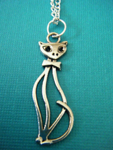 Fashion Jewelry Tibetan silver Siamese cat Charms Statement Choker Necklace Pendant Accessories Fast shipping B444 2024 - buy cheap