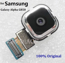 Original para Samsung Galaxy Alpha Voltar Rear Big Camera Module Parte Substituição para Galaxy Alpha G850 2024 - compre barato