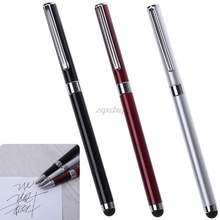 High quality Luxury Metal Ballpoint Pen Capacitive Stylus Gel Pen Office Supplies Ball Pen Whosale&Dropship 2024 - купить недорого