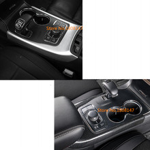 Car Styling Sticker Front Rear Shift Stand Stall Paddle Cup Trim Frame 1pcs For Jeep Grand Cherokee 2014 2015 2016 2017 2018 2024 - buy cheap