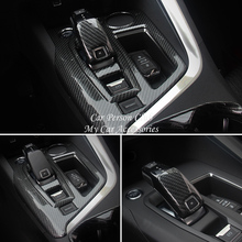 For 2017 2018 2019 Peugeot 5008 GT Interior Gear Shift Frame Panel Cover Gearbox Head Trims Carbon Fibre Car-Styling Accessories 2024 - buy cheap