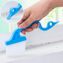 Cepillo pequeño de mano para ventana de cocina, cepillo de limpieza de surcos, salida de aire acondicionado, Louver, brocha de tubo de limpieza 2024 - compra barato