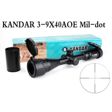 Tactical Optical Sight KANDAR 3-9x40 AOE Mil-dot Reticle RifleScope Locking/Resetting Hunting Rifle Scope 2024 - buy cheap