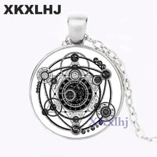 XKXLHJ Sigil Magic Witchcraft Pendant Collar Statement Women's Necklace Dress Accessories Glass Cabochon Jewelry 2024 - buy cheap