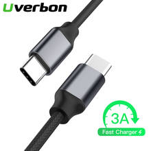 PD Type C Fast Charge Cable Type C to USB C Cable For Macbook PD Fast Charging Data Cord Charger Cabo For Samsung S9 S8 Note 9 8 2024 - buy cheap