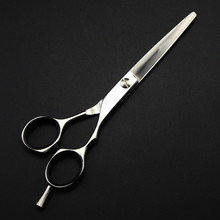 Tesoura de cabelo japonesa 440c 9cr13, de alta qualidade, 5.5/6/6.5 '', para corte, barbeiro, cabelereiro, tesoura de desbaste 2024 - compre barato
