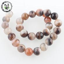 Natural Stone Botswana Round Bead Strands 4/6/8/10/12/14mm Hole: 1mm for Jewelry Making DIY 2024 - buy cheap