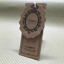 customize clothing kraft paper hang tag/garment bag printed tags/cardboard tags/clothing label printing/trademark/logo/brand 2024 - buy cheap