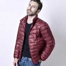 Chaqueta ultraligera de invierno 2020 para hombre, chaqueta de plumón de pato blanco, chaquetas de plumón para hombre, chaqueta de plumón informal para exteriores para invierno para hombre 2024 - compra barato