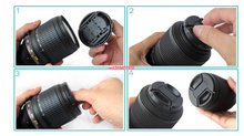 Tampa da lente da câmera, 10 peças, 62mm 67mm 72mm 77mm 82mm, capa de proteção, acessórios 2024 - compre barato
