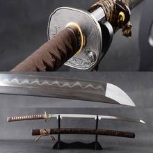 Battle Ready Samurai Katana Japanese Sword Handmade Full Tang Cutting Practice Espada Folded Steel Clay Tempered Blade Knife 2024 - buy cheap