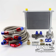 28 Row 10AN Oil Cooler Kit For Nissan 200SX S13 S14 S15 SR20 SR20DET 180SX 2024 - buy cheap