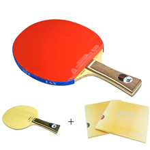 XVT-ARCHER-B de carbono para montar a mano con KOKUTAKU 868 ITTF, raqueta de tenis de mesa, cubierta de murciélago, envío gratis 2024 - compra barato