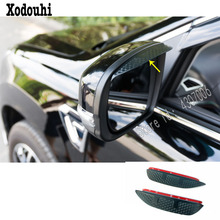 Car Body Plastic Back Rear View Rearview Side Mirror Stick Trim Frame Lamp Hoods For Honda Civic 10th Sedan 2016 2017 2018 2019 2024 - buy cheap