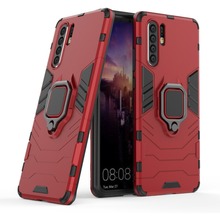 Funda con soporte para Huawei P30 Pro / P30 / P30 Lite Nova 4e, carcasa con soporte, carcasa trasera dura para Huawei P 30Pro 2024 - compra barato