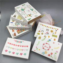 New Arrival 10Pcs/Lot Lovely Kraft Paper Drawer Boxes Kid Gifts Present Naive Birthday Party Decoration Drawer Souvenir Boxes 2024 - buy cheap