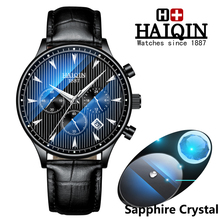 HAIQIN-relojes deportivos para hombre, de cuarzo, resistente al agua, militar, Masculino 2024 - compra barato