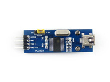 5 шт./лот PL2303 USB UART Board (mini) USB к UART solution с USB mini-коннектор AB поддерживает windows XP/7/8/8. 1/10 2024 - купить недорого