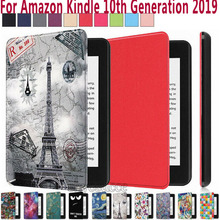 Для Amazon 2019 Новый Kindle Paperwhite 4 10-го поколения Чехол защитный чехол ультра тонкий элегантный чехол PU кожаный чехол 2024 - купить недорого
