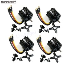 4 set/lote SunnySky Série X2814 900KV 1000KV 1100KV 1250KV 1450KV Outrunner Brushless Motor de Rotor Externo 2024 - compre barato