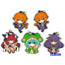 DATE A LIVE Yoshino Original Japanese anime figure rubber Silicone sweet smell mobile phone charms/key chain/strap D305 2024 - buy cheap