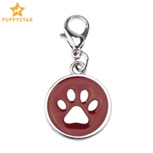 Etiqueta de identificación para garra de perro, accesorio para Collar de Mascota, placa de Zinc, accesorios para perros CZ0005 2024 - compra barato