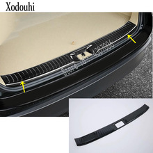 For Toyota Highlander 2018 2019 2020 Car Inside Rear Bumper Trim Stainless Steel Scuff Sill Trunk Plate Pedal 1pcs 2024 - buy cheap