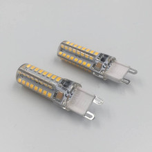 10pcs G9 LED Lamp 110V 220V 3W 5W SMD3014 smd2835 360 Beam Angle silicone body light Dimmable warm white cold white Spotlight 2024 - buy cheap