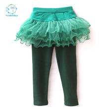 2017 Newest Girl Legging Skirt-pants Cake Skirt Baby Girl Winter Warm Leggings Children's Girls Skirt Pant Bootcut For 2-6Y Kids 2024 - buy cheap