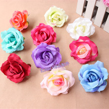 6.5CM,10PCS,Small Fabric Real Touch Silk Roses Heads,Material Headdresses,Wedding Car Decoration Supplies,Floral Arrangements 2024 - buy cheap