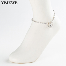 YFJEWE  New Fashion Gold Anklet Delicate women Gold Satellite Charm Anklet A011 2024 - buy cheap