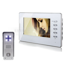 DIYSECUR-videoportero con cable para puerta, timbre de seguridad para el hogar, 1 cámara, 1 Monitor, 7 pulgadas, nuevo 2024 - compra barato