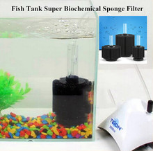 Практичный аквариум супер Биохимический губчатый воздушный насос с фильтром-черный 2024 - купить недорого