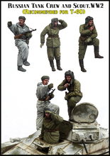 Kit de 1/35 de modelo de grúa WWII, equipo de tanque ruso y explorador sin montar, sin pintar 2024 - compra barato