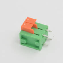 50PCS/LOT FS142V-5.08-2P 2Pole green connector spring terminal block DG142V KF142V screwless connector 2024 - buy cheap