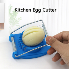 Бытовой Кухонный Контейнер для яиц резак из нержавеющей стали нож для яиц в мешочек многофункциональная Яйцерезка кухонные творческие аксессуары гаджет 2024 - купить недорого