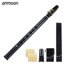 ammoon Mini Pocket Bb Saxophone Sax ABS with Alto Mouthpieces 10pcs Reed Carrying Bag Woodwind Instrument 2024 - buy cheap