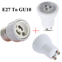 E27 to GU10 conversion lamp holder MR11 led 110V 220V GU10 mini led bulb 3W 35mm led spotlight for kitchen range hood lamps 2024 - buy cheap