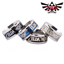 4 Style The Legend of Zelda Logo RING Stainless Steel Finger Circlet Rings Men Women Jewelry Bague Fans Gift Charms Souvenirs 2024 - buy cheap