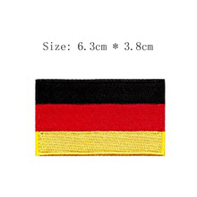 Bandera de Alemania bordada, precio al por mayor, ciudad falg, planchado, coser en 100%, puntadas, emblemas, ropa, tapas de pecho izquierdo, zapatos 2024 - compra barato