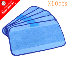 10PCS Microfiber Pro-Clean Mopping Cloths for Braava Floor Mopping Robot irobot Braava Minit 4200 5200 5200C 380 380t 2024 - buy cheap