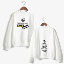 Kpop Twice Printed Turtleneck Hoodie Men Women Twice Album Momo Sana Mina Hoodies Sweatshirt Plus Size Streetwear Tracksuit Tops Buy Cheap In An Online Store With Delivery Price Comparison Specifications Photos And