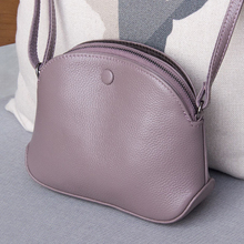 Genuine Leather Shoulder Bag Lady Small Crossbody Bags for Women Fashion Luxury Women's Handbags Party Purse Shell Bag 2024 - buy cheap