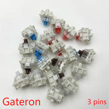 Gateron SMD Switches black red brown blue clear green yellow 3pins Gateron Switch for Mechanical Keyboard fit GK61GK64 GH60 2024 - купить недорого