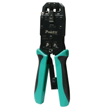 Pro'sKit CP-200R Professional Pressing Line Pliers Crimping Cuts Tool Network Cutters Modular Crimps Strips Cuts Hand Tools 2024 - buy cheap
