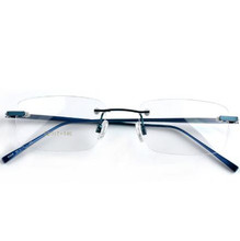 Rimless Optical Eyeglasses Frame Ultralight Prescription Glasses Frames Myopia Women Men Brand Designer Rimless Eyeglasses Frame 2024 - buy cheap