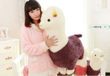 stuffed toy ,huge 80 cm Alpaca plush toy, throw pillow, birthday gift p2936 2024 - buy cheap